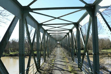 Près de Toulouse. Fermé depuis des années, ce vieux pont de fer va renaître | Lacroix-Falgarde | Scoop.it