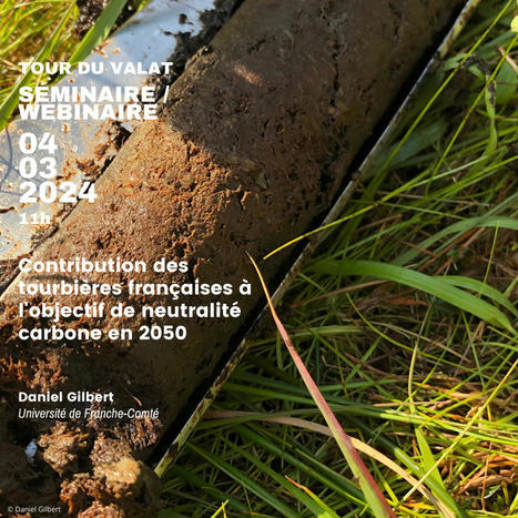 Webinaire - Contribution des tourbières françaises à l'objectif de neutralité carbone en 2050 | Biodiversité | Scoop.it