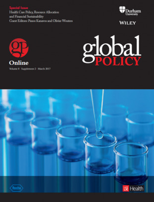Special Issue: Health Care Policy, Resource Allocation and Financial Sustainability | Global Policy Journal | Global Policy, Corruption, Economic Crimes, Fronting, Whistleblowers | Scoop.it