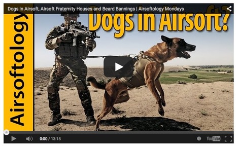 Dogs in Airsoft, Airsoft Fraternity Houses and Beard Bannings - Airsoftology Mondays on YouTube | Thumpy's 3D House of Airsoft™ @ Scoop.it | Scoop.it