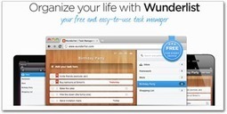 Wunderlist – Fantastic Productivity Apps | Mark Brumley | omnia mea mecum fero | Scoop.it