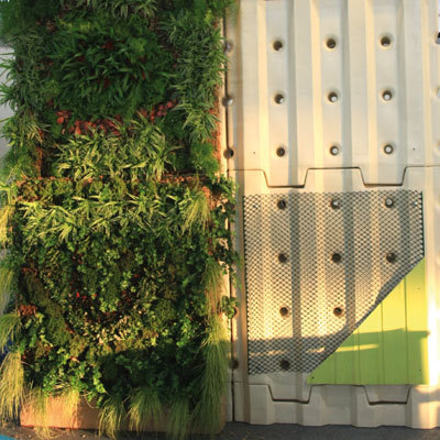 Module de végétalisation pour façades intérieures ou extérieures, VegetEau | Batiproduitsmaison.com | Build Green, pour un habitat écologique | Scoop.it