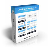 Risorse per web designer: Un kit in psd da scaricare gratis per interfacce e icone per siti web | PSD Downloads per Web Designer Freelance | Scoop.it