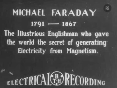Ese punto azul pálido (Pale Blue Dot): Henry Bragg hablando de Michael Faraday [Vídeo de 1931] | Ciencia-Física | Scoop.it