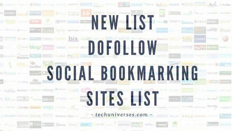 High DA Dofollow Social Bookmarking Websites List 2024 | internet marketing | Scoop.it