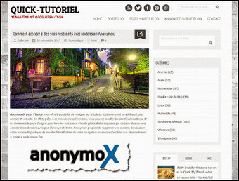 ZoomWeb-Comment accéder à des sites restreints avec l’extension Anonymox ~ ZinfosWeb | Geeks | Scoop.it