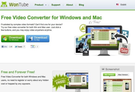 Free Video Converter for Windows and Mac | WonTube | A New Society, a new education! | Scoop.it