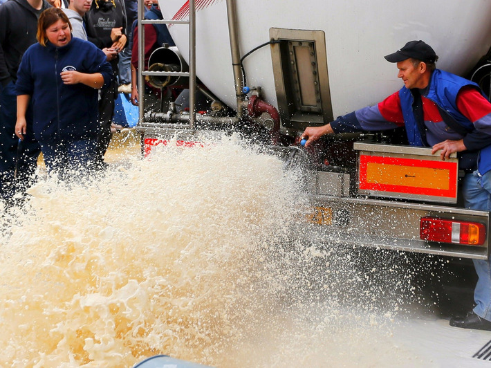 Why Europe's farmers are flipping out over milk prices | Financial Markets Report  - Transforming Money Into Wealth | Scoop.it