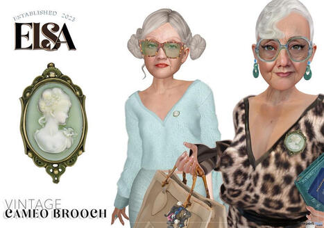 Cameo Brooch October 2026 Group Gift by ELSA by Kavita | Teleport Hub - Second Life Freebies | Second Life Freebies | Scoop.it