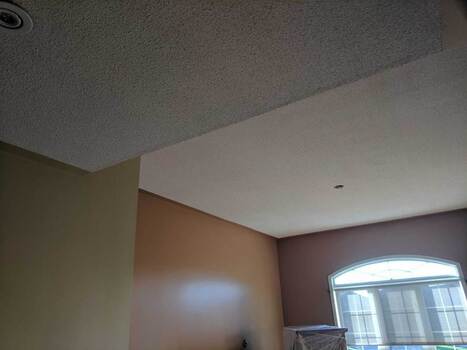 Popcorn Ceiling Removal In Ceiling Stucco Removal Scoop It