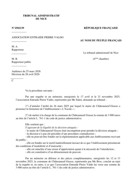 Centre d&rsquo;accueil de mineurs non-accompagn&eacute;s: annulation de l&rsquo;arr&ecirc;t&eacute; d&rsquo;un maire pronon&ccedil;ant la fermeture, suite &agrave; des &eacute;chauffour&eacute;es ayant n&eacute;cessit&eacute; l&rsquo;intervention de la gendarmerie | Veille juridique du CDG13 | Scoop.it