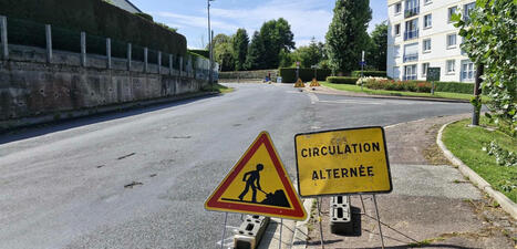 Fécamp. La route de Saint-Léonard en travaux pour la rendre accessible aux vélos | Veille territoriale AURH | Scoop.it