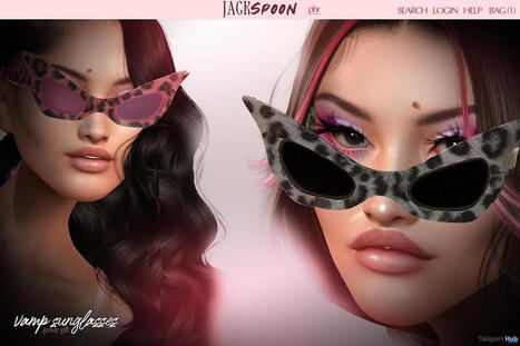 Vamp Sunglasses PBR June 2026 Group Gift by Jack Spoon | Teleport Hub - Second Life Freebies | Teleport Hub | Scoop.it