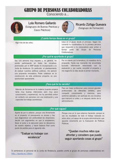 El Grupo de Personas Colaboradoras de la Junta de Andalucía para la Evaluación de Políticas Públicas (III) | Evaluación de Políticas Públicas - Actualidad y noticias | Scoop.it