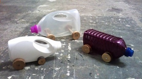 Laundry detergent cars | Recyclart | 1001 Recycling Ideas ! | Scoop.it