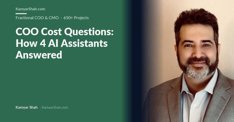 COO Cost Questions: How 4 AI Assistants Answered | Tampa Florida Public Relations | Scoop.it
