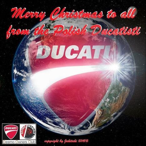Ductalk | Merry Christmas from the Desmo Maniax Ducati Owners Club Poland!! | Ductalk: What's Up In The World Of Ducati | Scoop.it