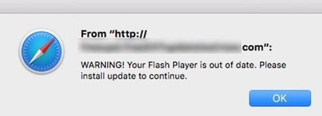 Fake Flash Player Update Infects Mac with Scareware | Apple, Mac, MacOS, iOS4, iPad, iPhone and (in)security... | Scoop.it