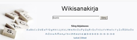 Wikisanakirja | 1Uutiset - Lukemisen tähden | Scoop.it