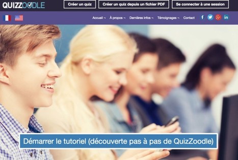 Quizzoodle. Proposez quiz et sondages en direct pendant un cours ou une présentation | TICE et langues | Scoop.it