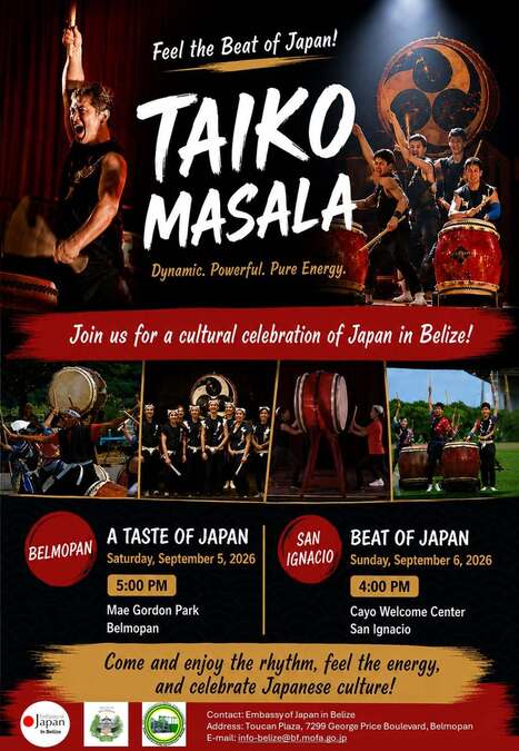 Taiko Masala at Cayo Welcome Center | Cayo Scoop!  The Ecology of Cayo Culture | Scoop.it