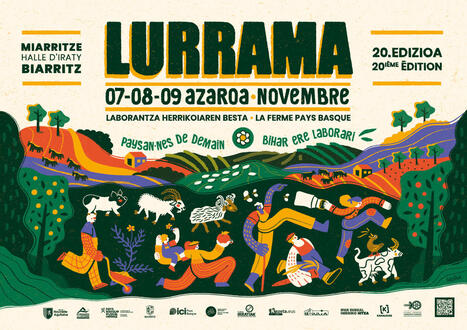 Lurrama : 20 ans d’engagement pour l’agriculture paysanne | BABinfo Pays Basque | Scoop.it