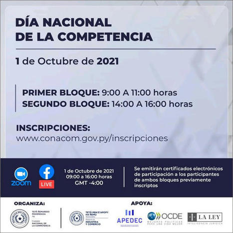 #Paraguay: Celebran el día nacional de la competencia con interesantes Conferencias . | SC News® | Scoop.it