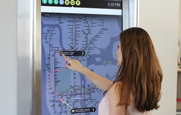 NYC subway replacing station maps with touch screen kiosks- nice evolution but it could be so much more | WHY IT MATTERS: Digital Transformation | Scoop.it