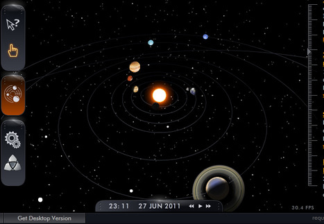 Sistema solar interactivo 3D, online. | Educación, pedagogía, TIC y mas.- | Scoop.it