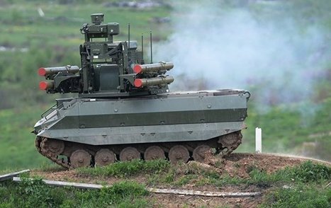 VIDEO - Un robot militaire russe Uran-9 en action | DEFENSE NEWS | Scoop.it