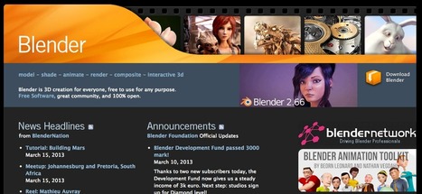 Crea animaciones con el software libre: Blender | TIC & Educación | Scoop.it