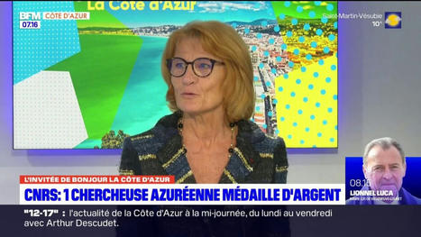 Côte d'Azur: une chercheurse du CNRS récompensée d'une médaille d'argent | Numérique au CNRS | Scoop.it