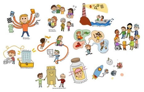 10 ilustraciones para explicar a los jóvenes la importancia de las bibliotecas públicas | Education 2.0 & 3.0 | Scoop.it