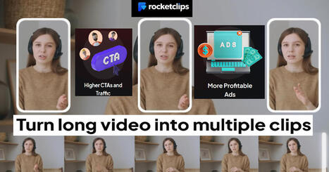 Marketing Scoops: RocketClips Converts Long Videos Into Ten Engaging Reels | Online Marketing Tools | Scoop.it