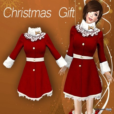 Mesh Red Coat Classic by *Jiessybella* | Teleport Hub - Second Life Freebies | Teleport Hub | Scoop.it