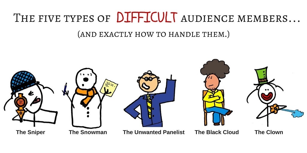 How To Handle Difficult Audience Members - Ging...