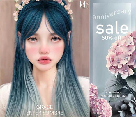 Grace Skin Anniversary June 2026 Group Gift by Enfer Sombre | Teleport Hub - Second Life Freebies | Second Life Freebies | Scoop.it