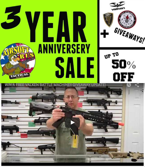 FRIDAY IS HERE!  Airsoft R' Us Tactical's HUGE SALE IS HERE! - YouTube | Thumpy's 3D House of Airsoft&trade; @ Scoop.it | Scoop.it