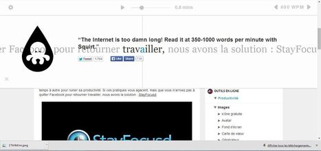 Augmentez votre vitesse de lecture avec Squirt | Ecrire Web | Scoop.it