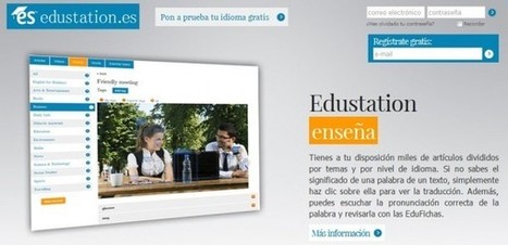 edustation – Plataforma de educación online para aprender idiomas | Educación2.0 y TIC | EduHerramientas 2.0 | Scoop.it