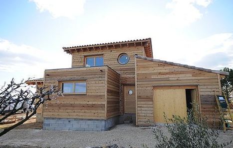 [inspiration] Construction maison à ossature bois et/ou poteaux poutres | Architecteo.com | Build Green, pour un habitat écologique | Scoop.it