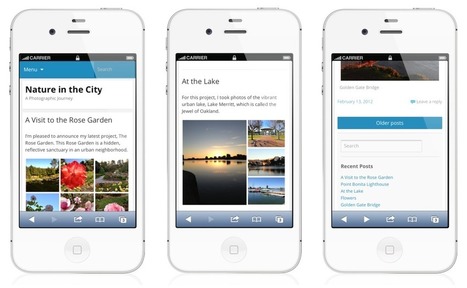 Mobile theme gets a facelift | Latest Social Media News | Scoop.it