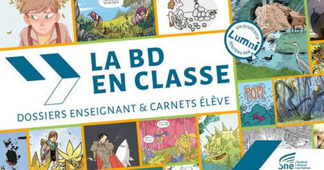 Lumni, partenaire de « La BD en classe » - Article Arts, musique et culture | Lumni | La bande dessinée FLE | Scoop.it