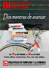“Bicicletas&Bibliotecas: dos maneras de avanzar”, una campaña a favor de las bicicletas en la que participan 23 bibliotecas de Pamplona y la Comarca | Ordenación del Territorio | Scoop.it