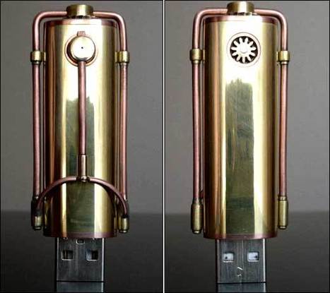 Steampunk USB Drive | All Geeks | Scoop.it