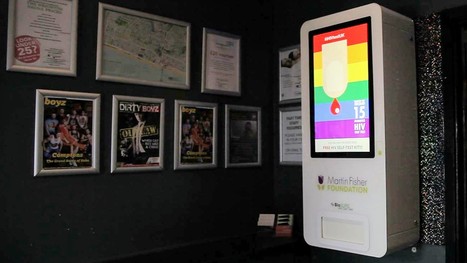 Un distributeur de tests VIH installé dans un sauna gay [en anglais] | sida | Scoop.it