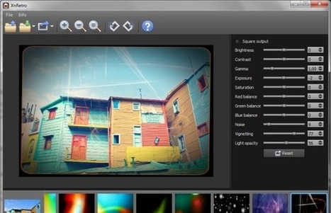 XnRetro, programa para aplicar efectos vintage o retro a tus fotografías | TIC & Educación | Scoop.it