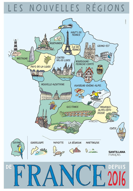 Les nouvelles régions de France �� | TICE et langues | Scoop.it