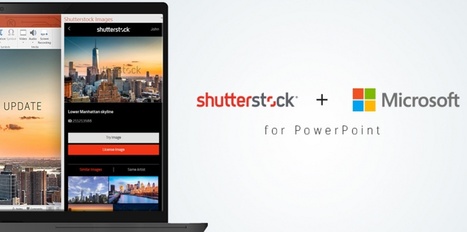 Shutterstock teams up with Microsoft to beautify PowerPoint presentations | Distance Learning, mLearning, Digital Education, Technology | Scoop.it