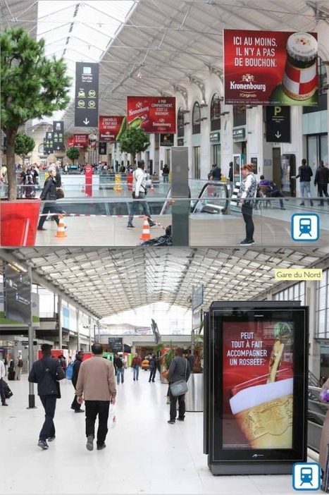«L'univers des gares est un laboratoire à idées où s'observe souvent la publicité de demain» | CB Expert | La publicité à de l'avenir | Scoop.it